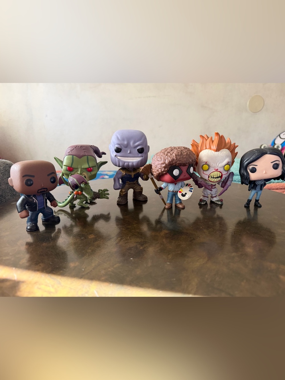 Funko Pop vinyl figure lot of 6 sold together.
